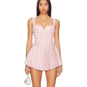Nana Jacqueline Pink Mini Romper/Dress